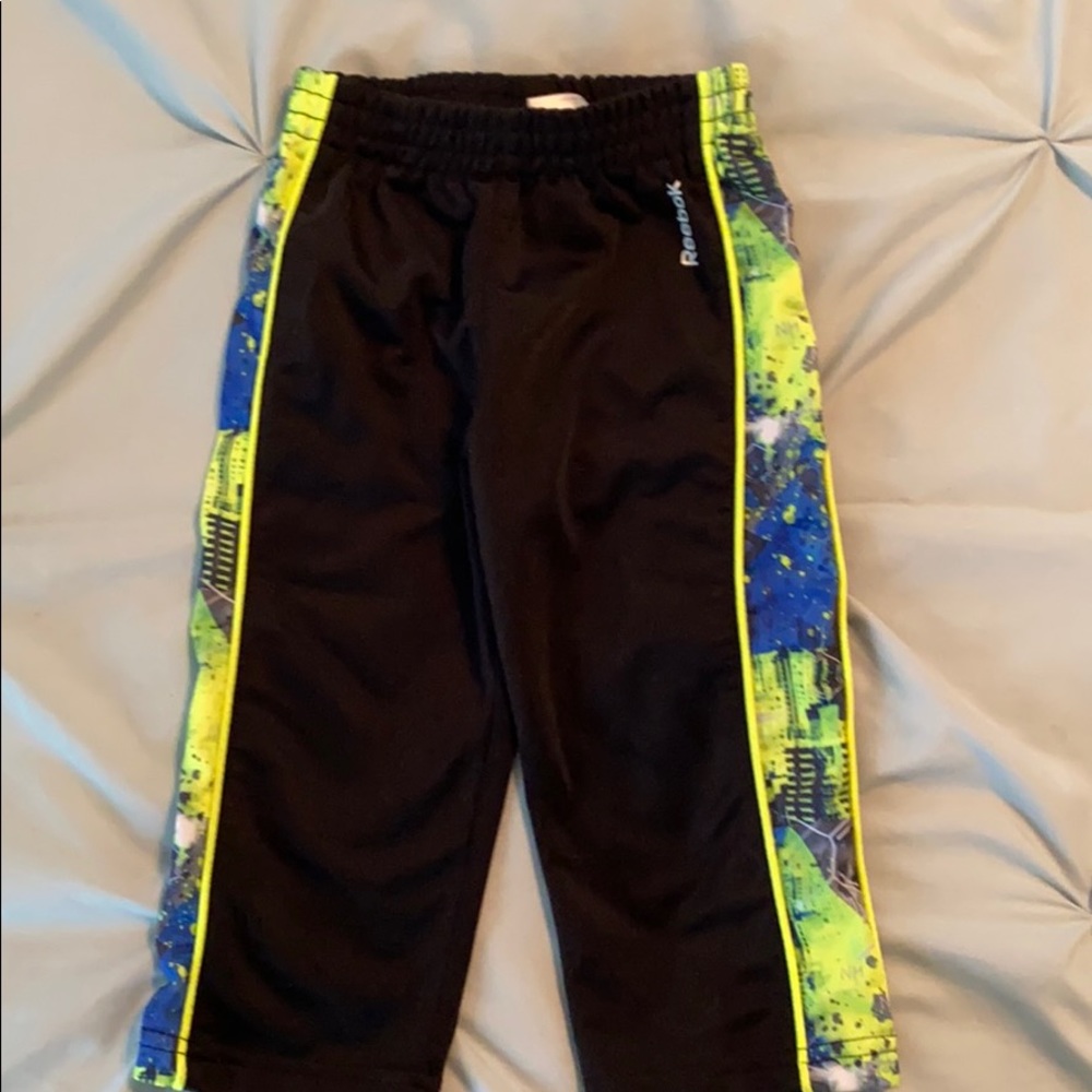 Boys athletic rebook pants